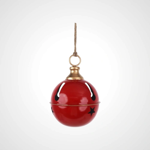 12cm Red Sleigh Bell 
