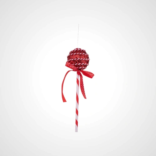 Red & White Candy Pick (A) 20cm