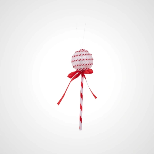 Red & White Candy Pick (B) 20cm 