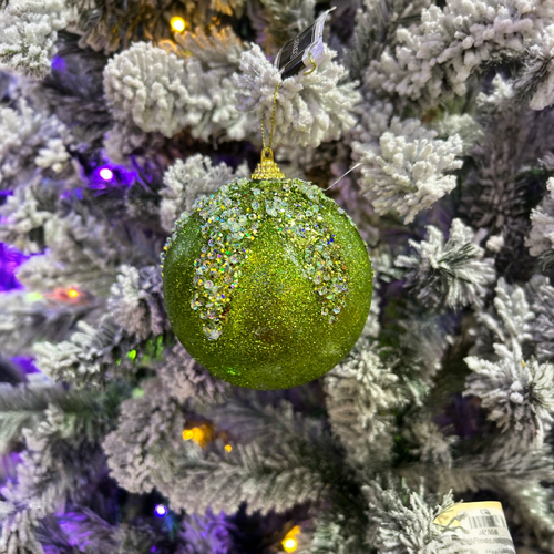 10cm Grinch Green Bauble (B) 