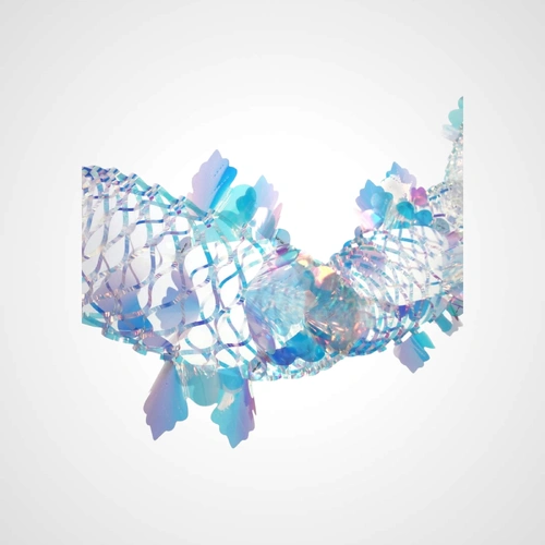 2m Iridescent Foil Garland 
