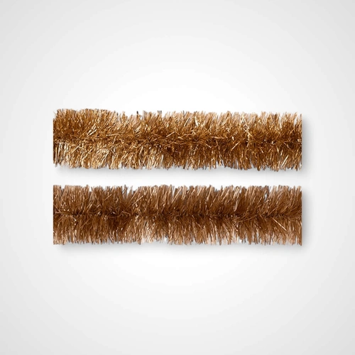 2m Gold 10ply Fine Cut Tinsel