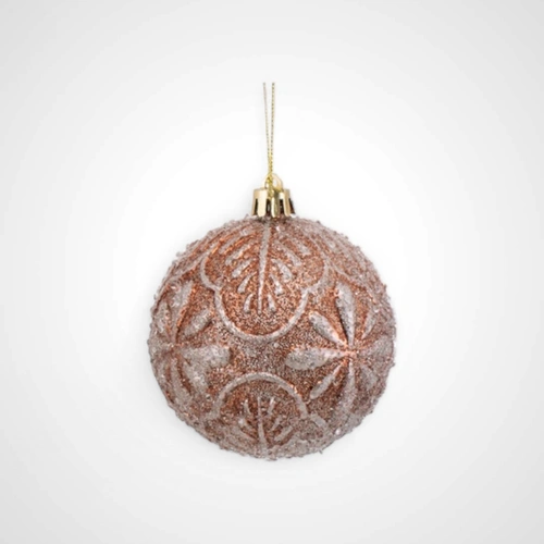 8cm Copper Bauble (C) 
