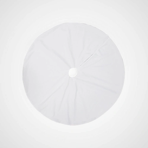 90cm White Fluffy Tree Skirt (B)