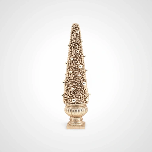 42cm Champagne Tree in Pot 
