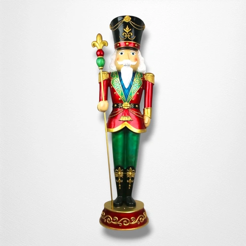 183cm Traditional Polyresin Nutcracker