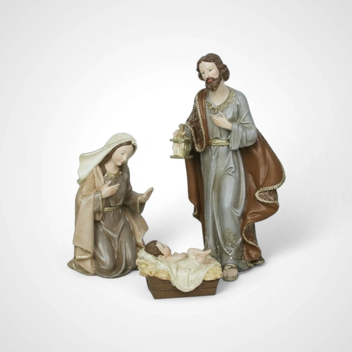 42cm Polyresin Holy Family