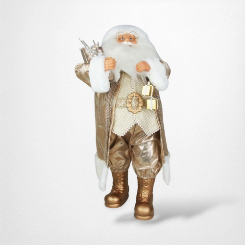 80cm Champagne Santa Claus
