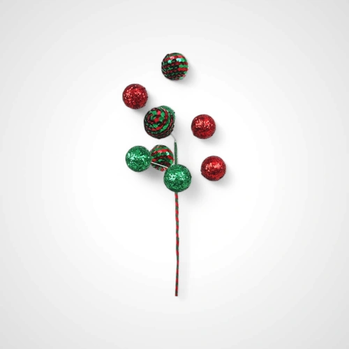 35cm Glitter R & G Ball Pick (A) 
