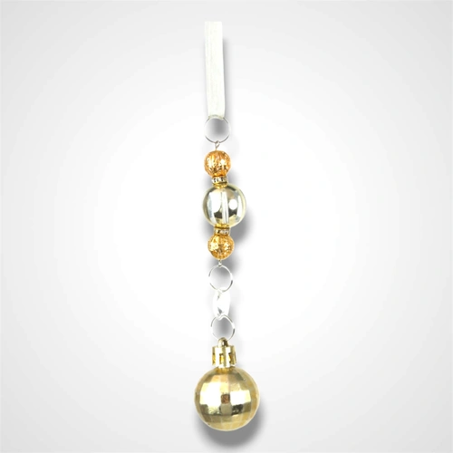 Gold Disco Ball Decoration- 13.5cm
