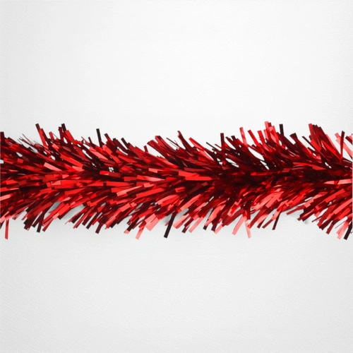 2m Red 6ply 20cm Thick Tinsel A