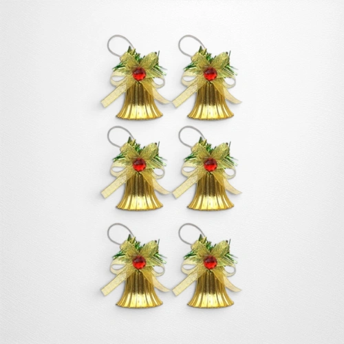 Champagne Mini Bells in  Box (A) - 8cm - 6pk