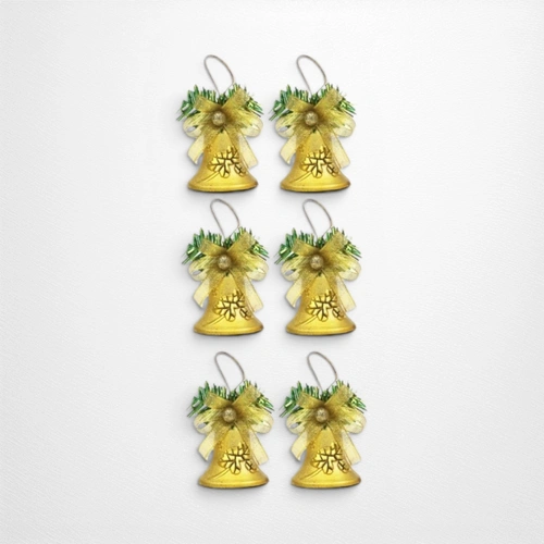 Champagne Mini Bells in  Box (B) - 8cm - 6pk
