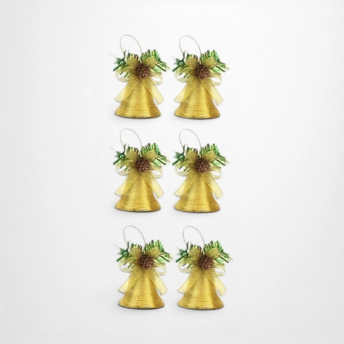 Champagne Mini Bells in  Box (C) - 8cm - 6pk
