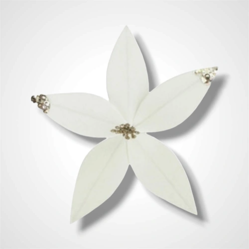 25cm Ivory Hibiscus 