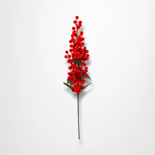 60cm Red Berry Stem B
