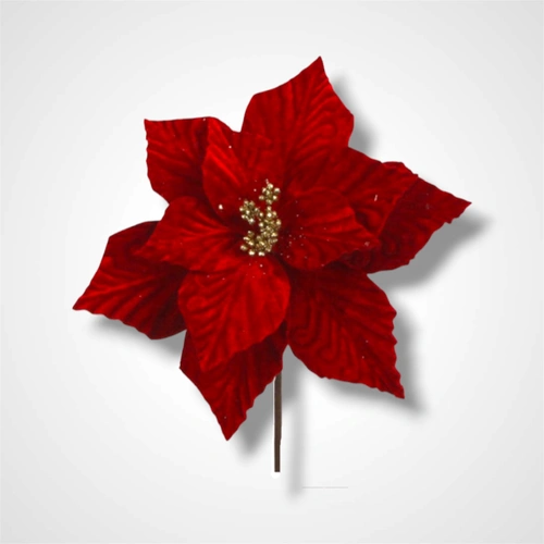 33cm Very Berry Red  Poinsettia A