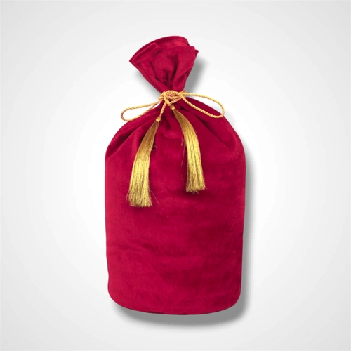 Red Premium Velvet Christmas Sack
