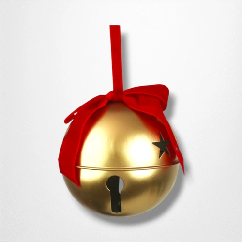 12cm Champagne Nut bell