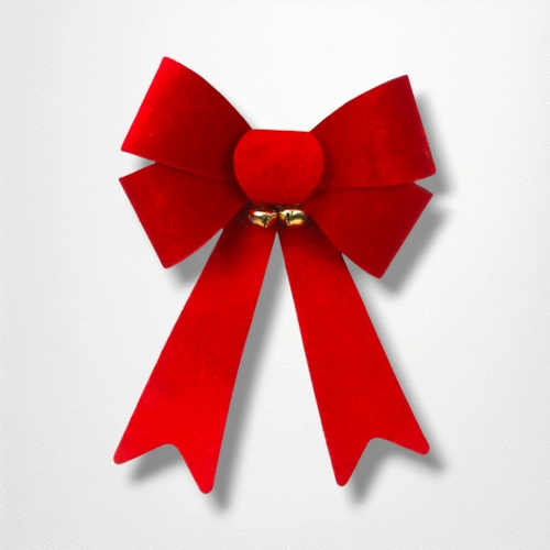 Red Velvet Bow- 22cm