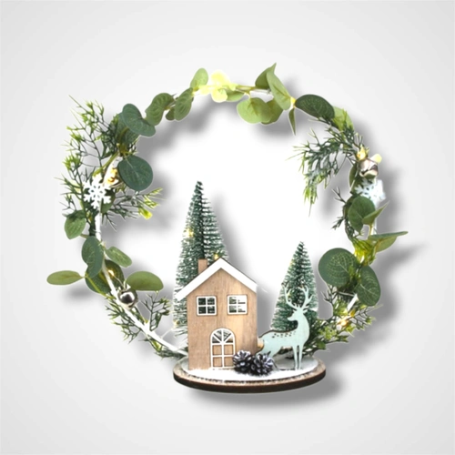 Light Up Christmas House B