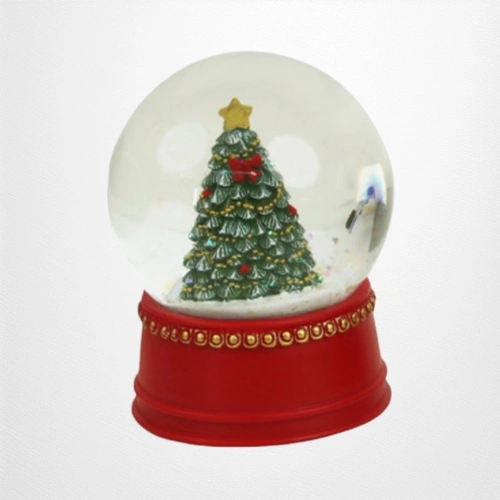 10cm Christmas Tree Snow Globe A