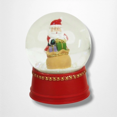 10cm Santa Snow Globe B