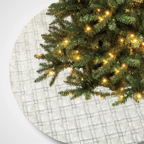 Luxe White Tree Skirt - 120cm
