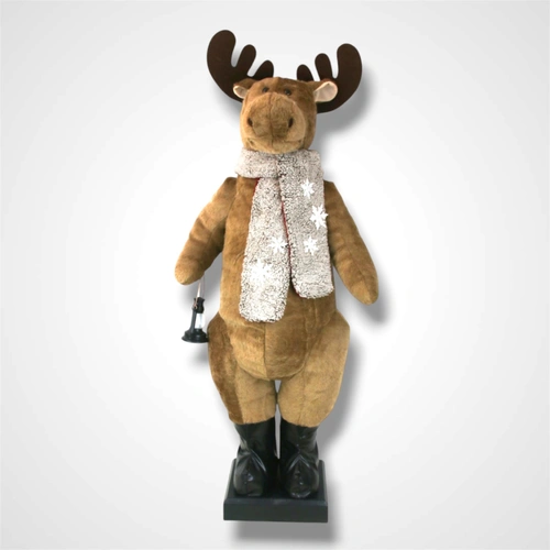 Animated Motion Music Light Up Moose - 150cm
