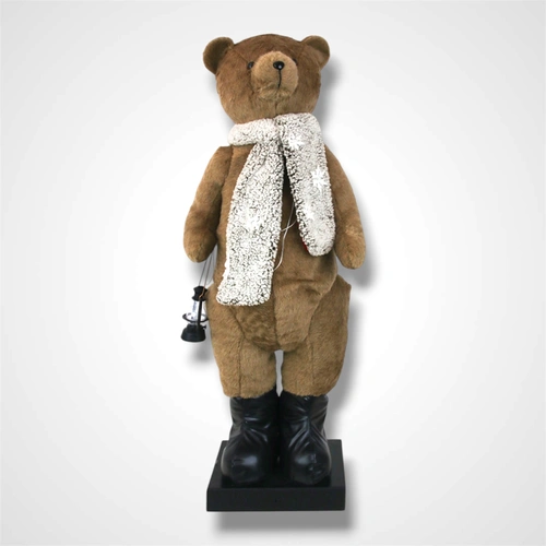 Animated Motion Music Light Up Bear - 110cm