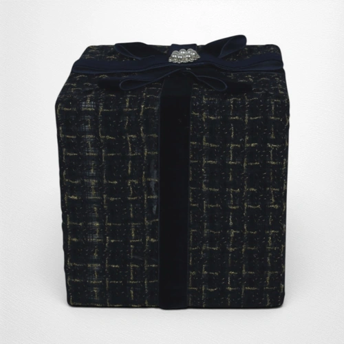 Blue Tweed Gift Box