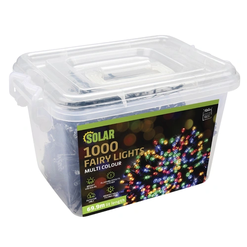 69.9m Multi Solar Fairy Strings - PREORDER FOR 2025