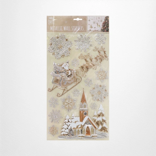 Metallic Puffy Wall Stickers B