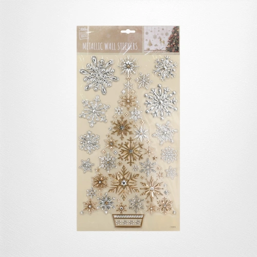 Metallic Puffy Wall Stickers E