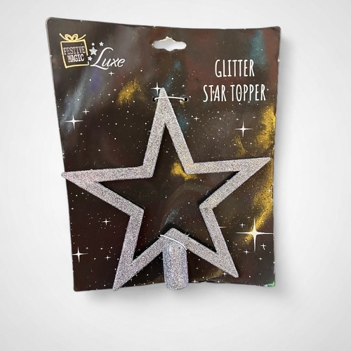 Tree Topper Star- 2 assorted