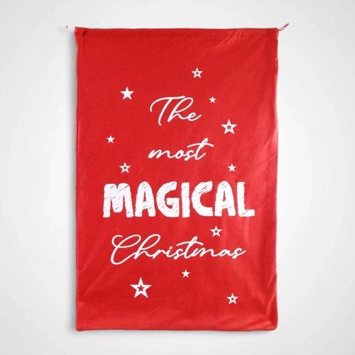 Red & White Felt Sack (F)