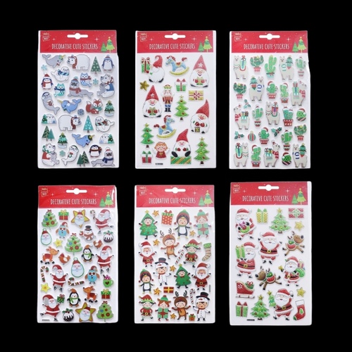 Christmas Character Stickers - AVAIL OCT 2024