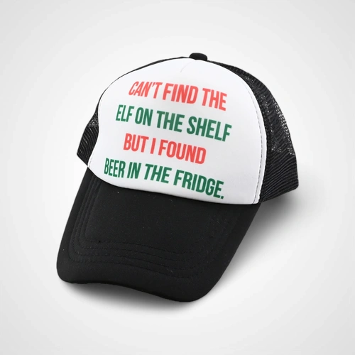Anti-Christmas Trucker Hat A  - Available October 2025