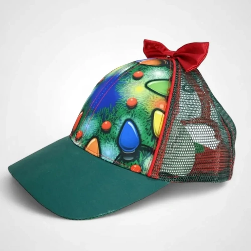 Festive Baseball Cap(Blue)