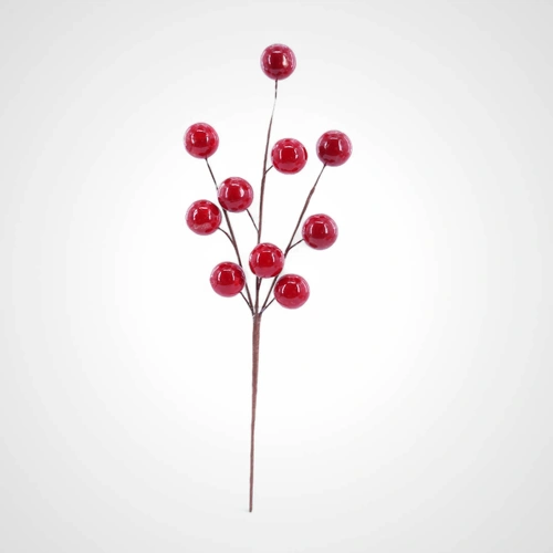 40cm Large Red Berry Pick - Available October 2025