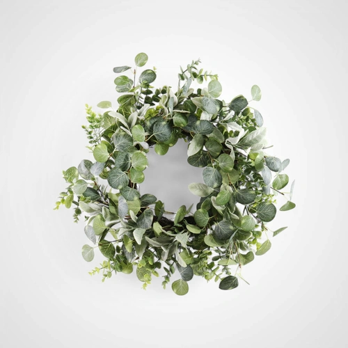 55cm Eucalyptus Leaves Wreath - Available October 2025