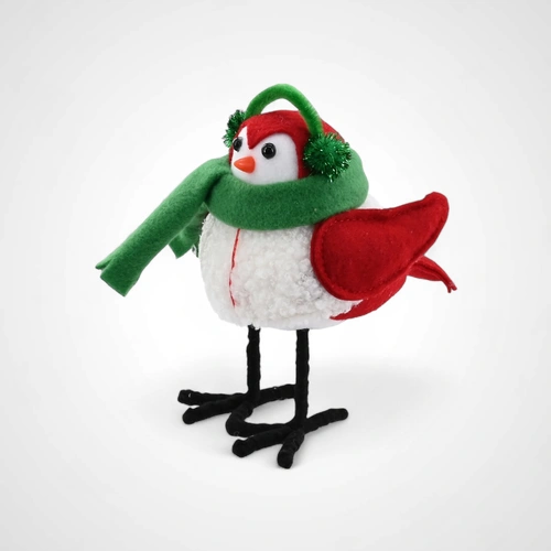 Christmas Dressed Bird A - Available October 2025