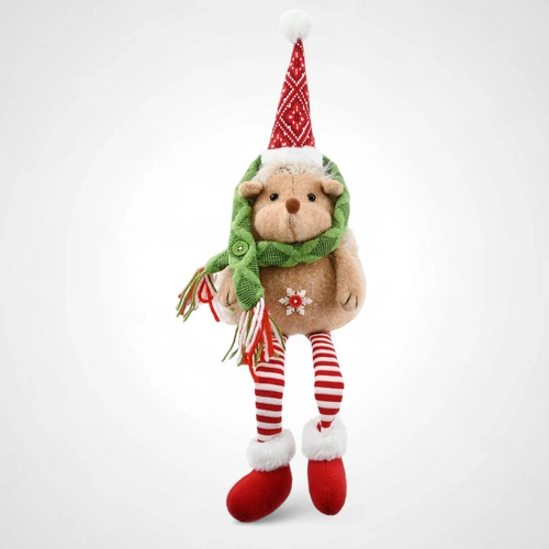 Festive Hedgehog Shelf Sitter A - Avail Oct 2025