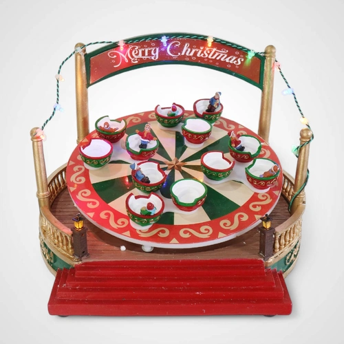 LED Fun Fair Musical Tea Cups - Available October 2025
