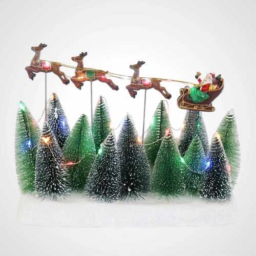 LED Musical Reindeers Flying -  Available Oct 2025