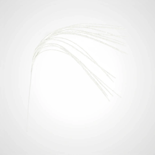 White Draping Grassy Pick 75cm - Avail Oct 2025