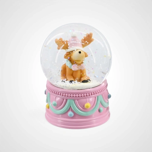65mm Pastel Santa Waterball B - Available October 2025