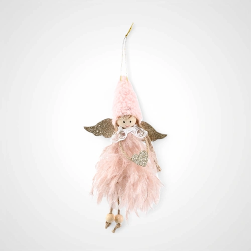 20.5cm Pink Fairy w/Bell - Available Oct 2025