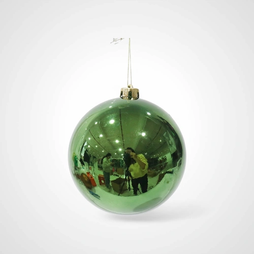 15cm Green Pearl Bauble - Available October 2025