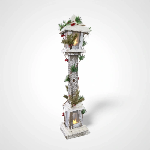 LED Berry Garland Lamp Post A - Available October 2025